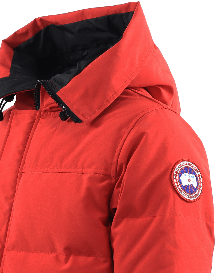 Canada Goose Heren Macmillan Parka Rood Rood