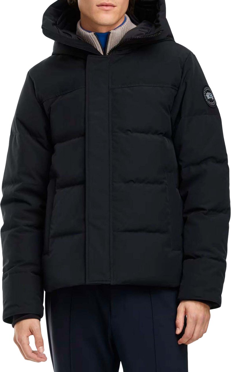 Canada Goose Heren Macmillan Parka- Cr Black Labe Zwart
