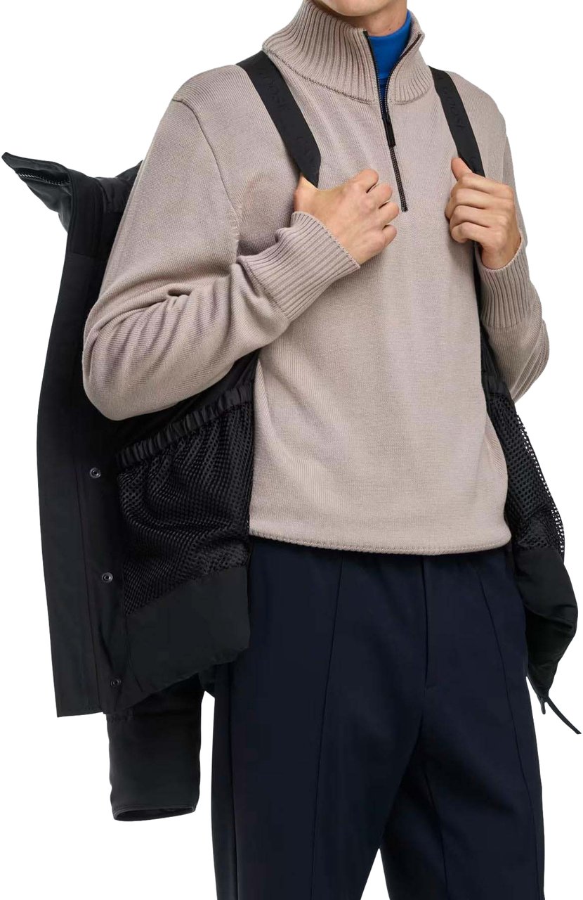 Canada Goose Heren Macmillan Parka- Cr Black Labe Zwart