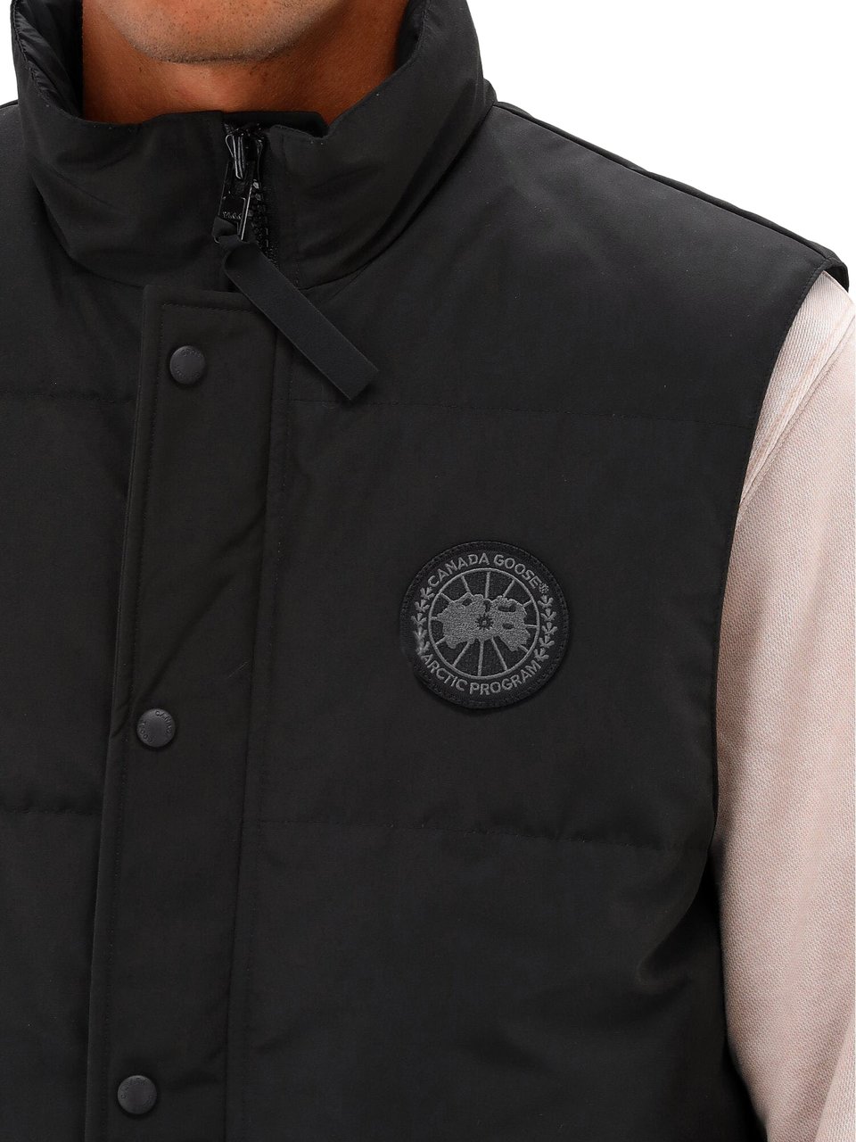 Canada Goose Bodywarmer Zwart Garson Black Label Zwart