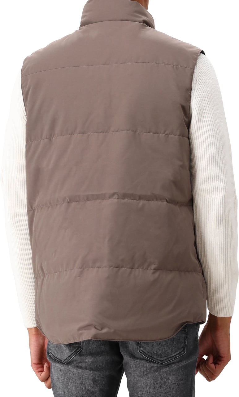Canada Goose Canada Goose Bodywarmer Taupe Garson Black Label CR Grijs