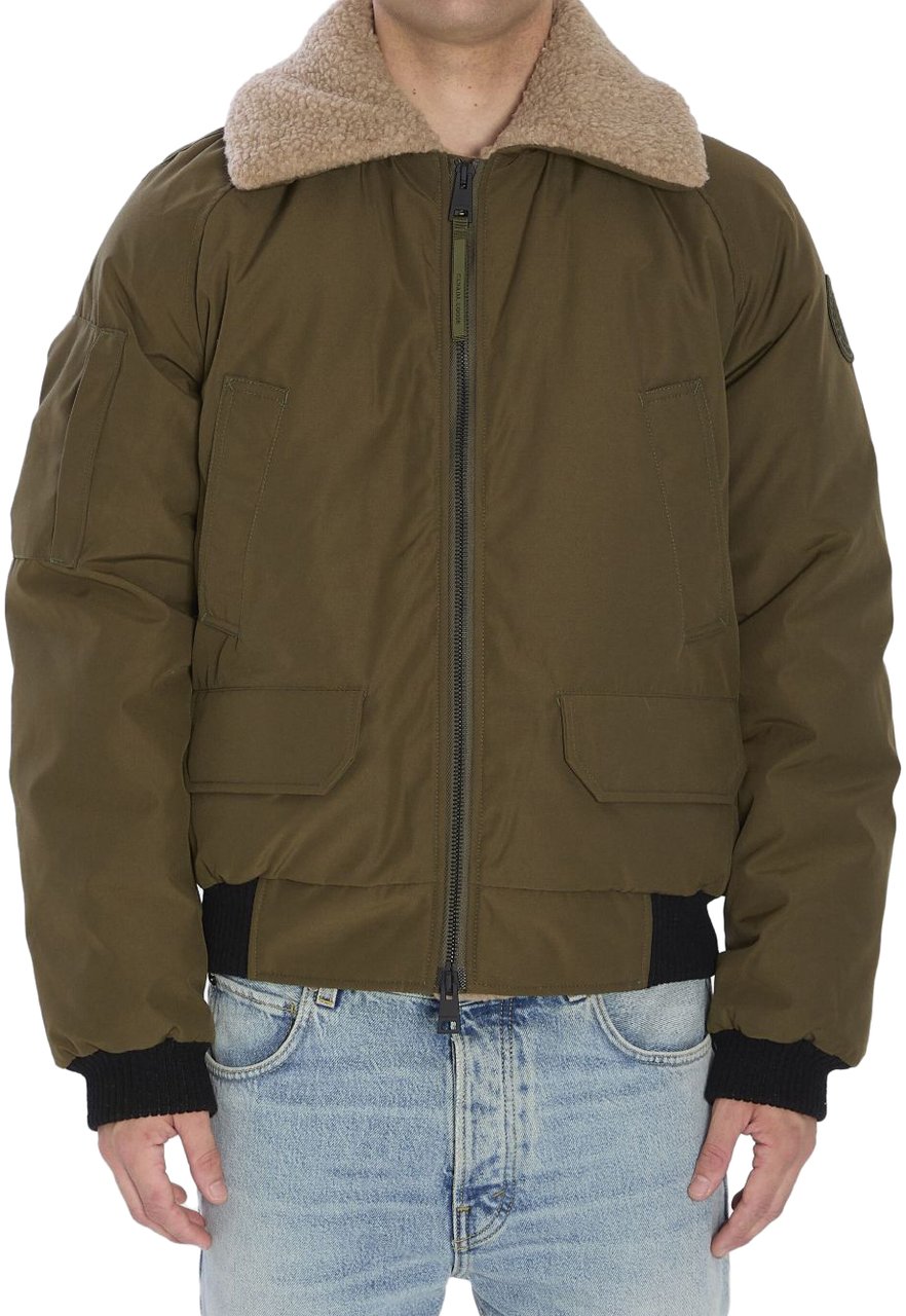 Canada Goose Coats Green Groen