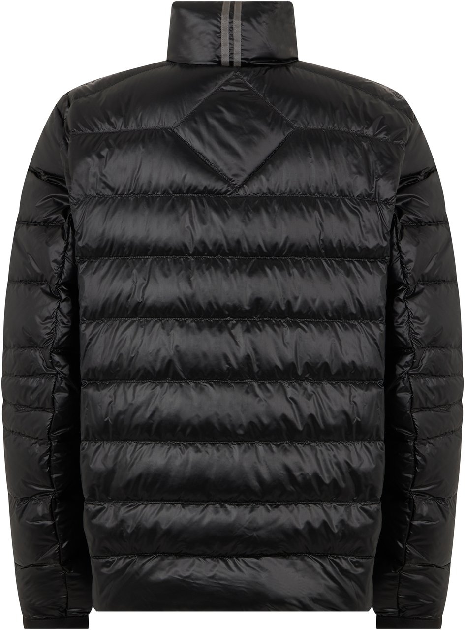 Canada Goose Padded jacket with high collar Zwart