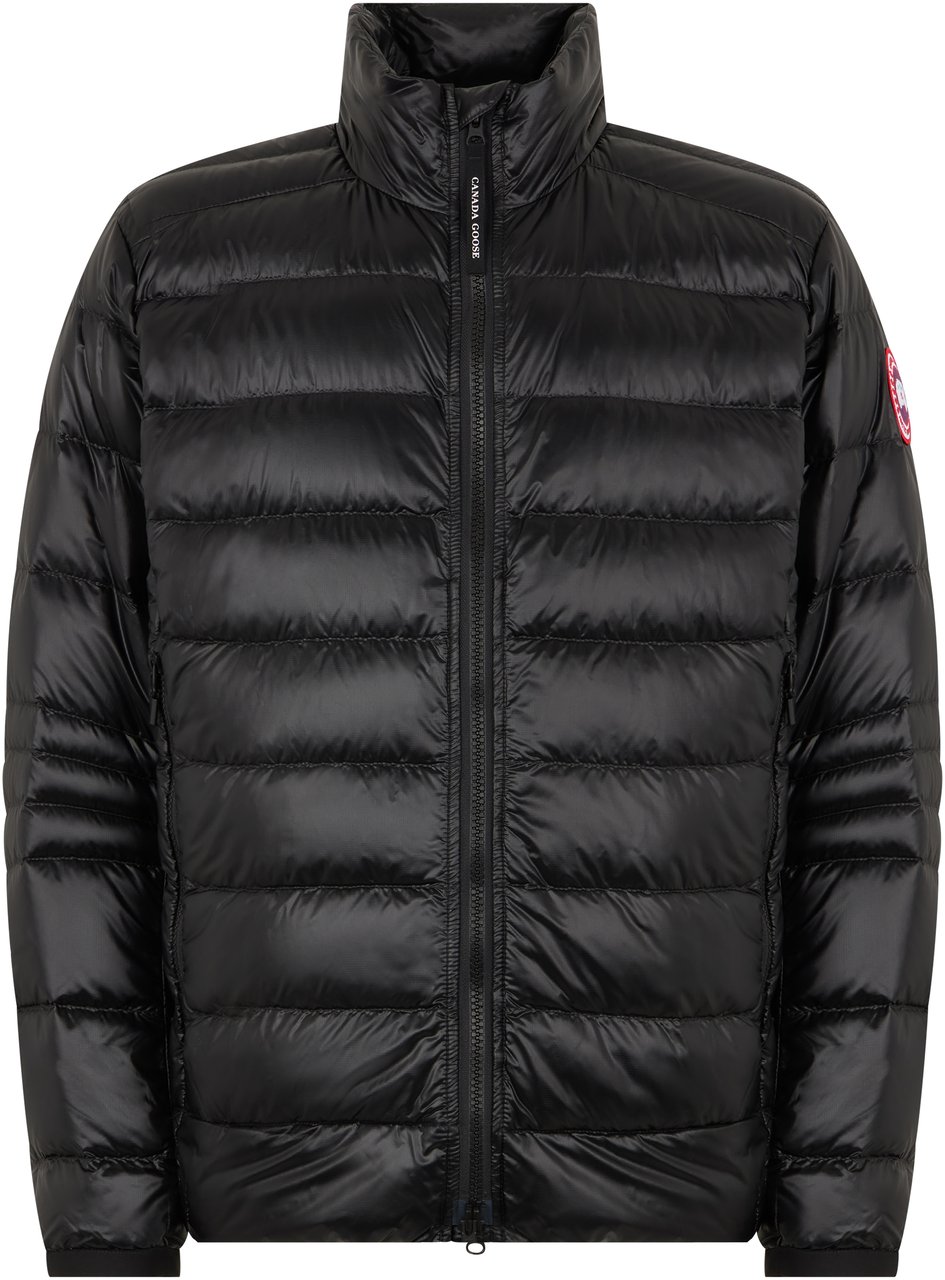 Canada Goose Padded jacket with high collar Zwart