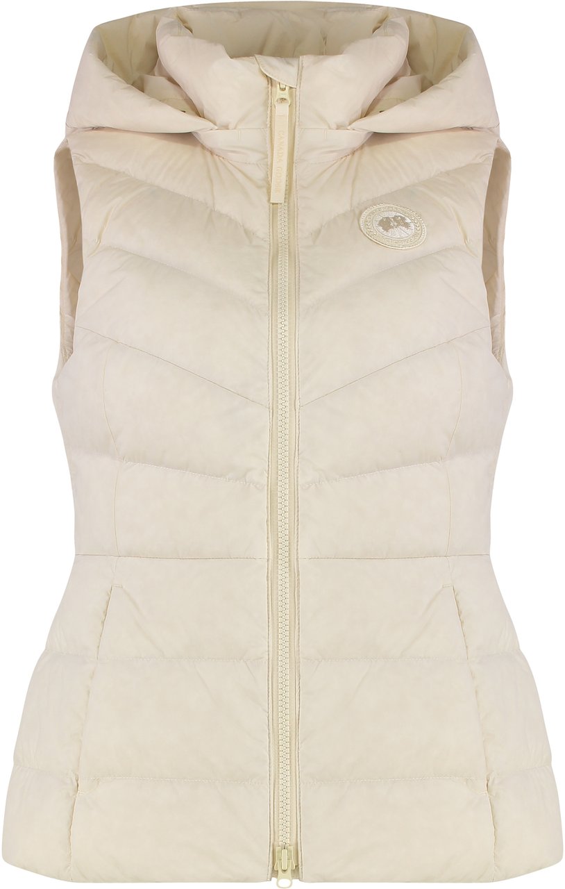Canada Goose Padded gilet Clair with hood Neutraal