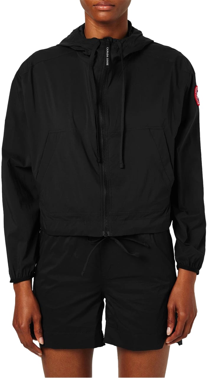 Canada Goose Kaslo Cropped Wind Jacket Zwart