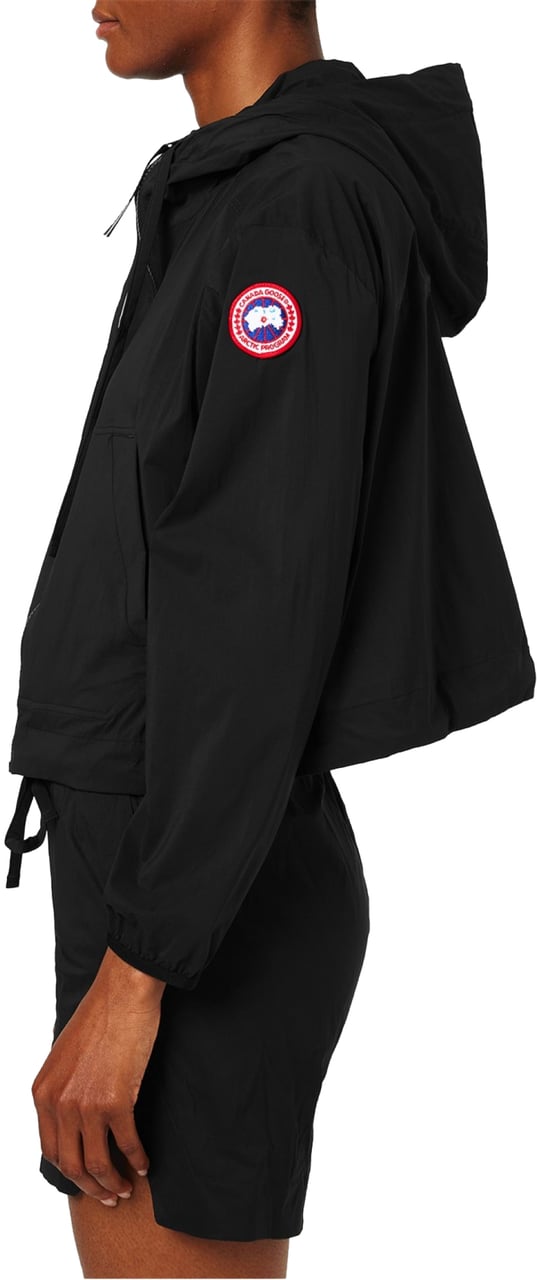Canada Goose Kaslo Cropped Wind Jacket Zwart