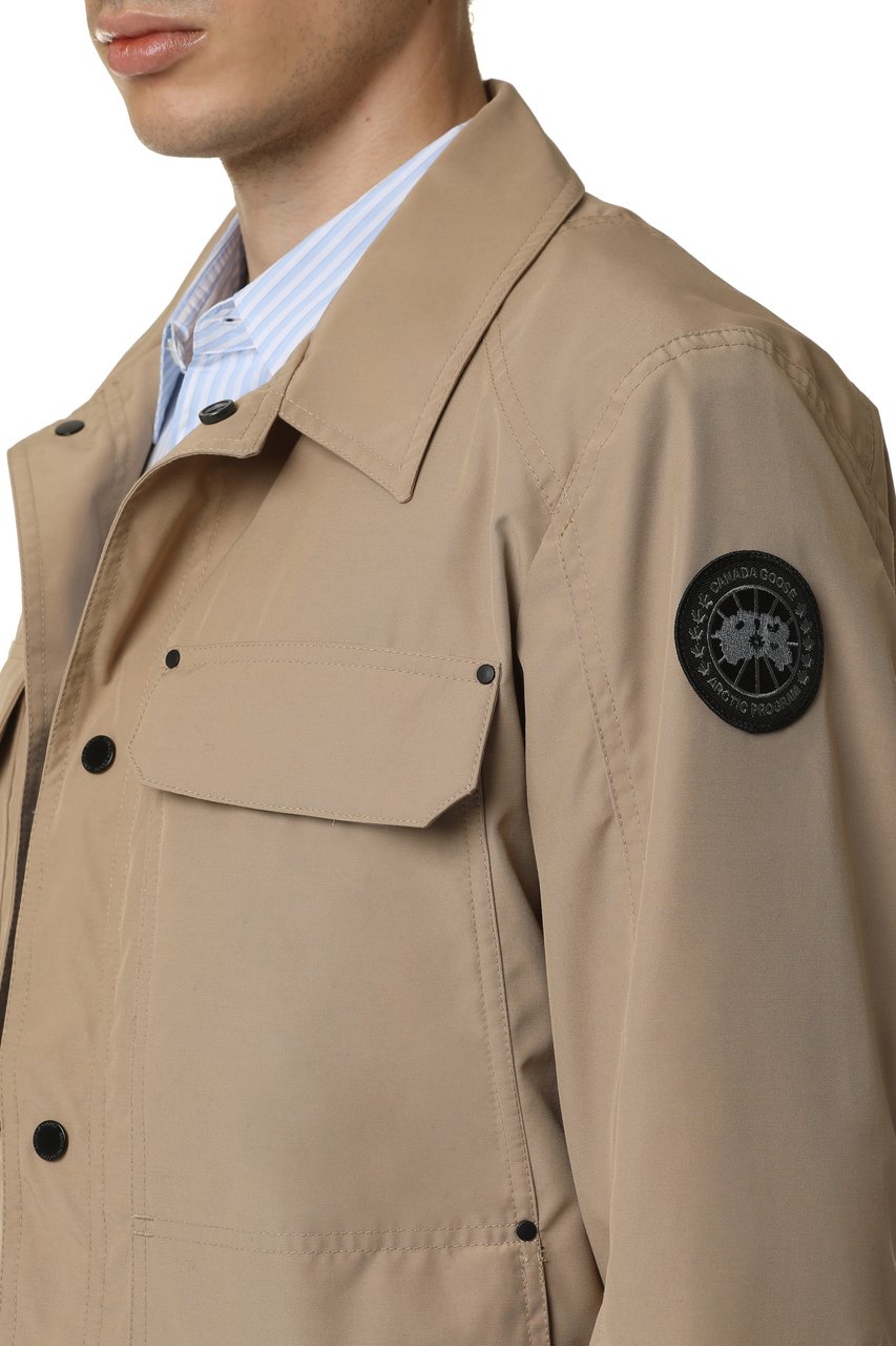 Canada Goose Burnaby techno fabric jacket Beige