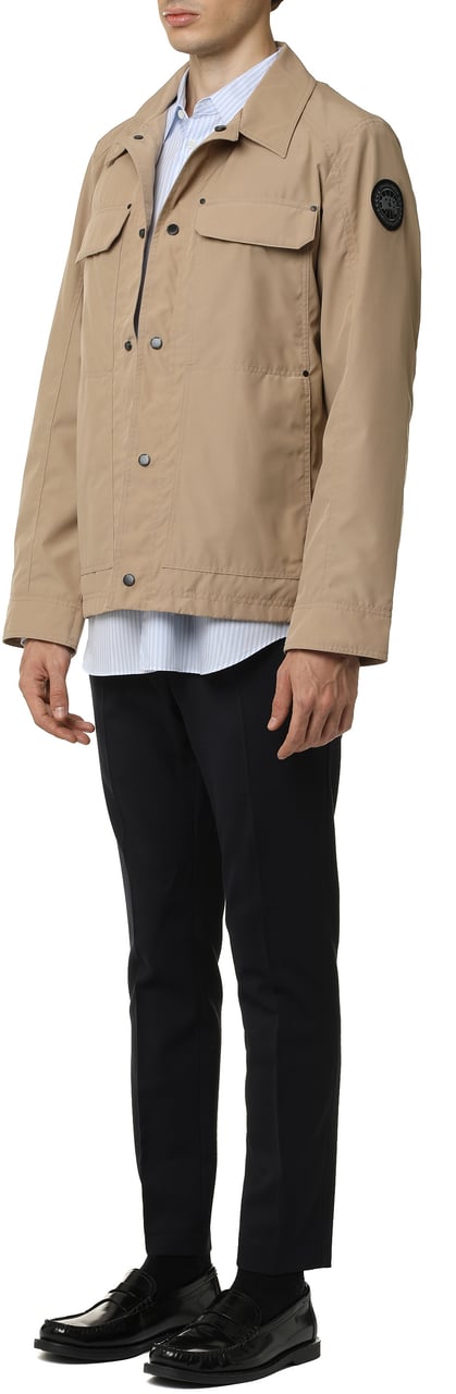 Canada Goose Burnaby techno fabric jacket Beige