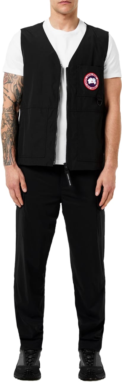 Canada Goose Canmore Logo Vest Zwart