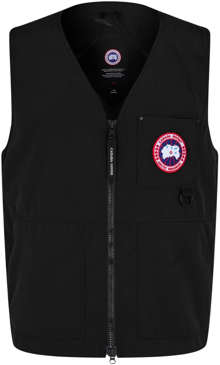 Canada Goose Canmore Logo Vest Zwart