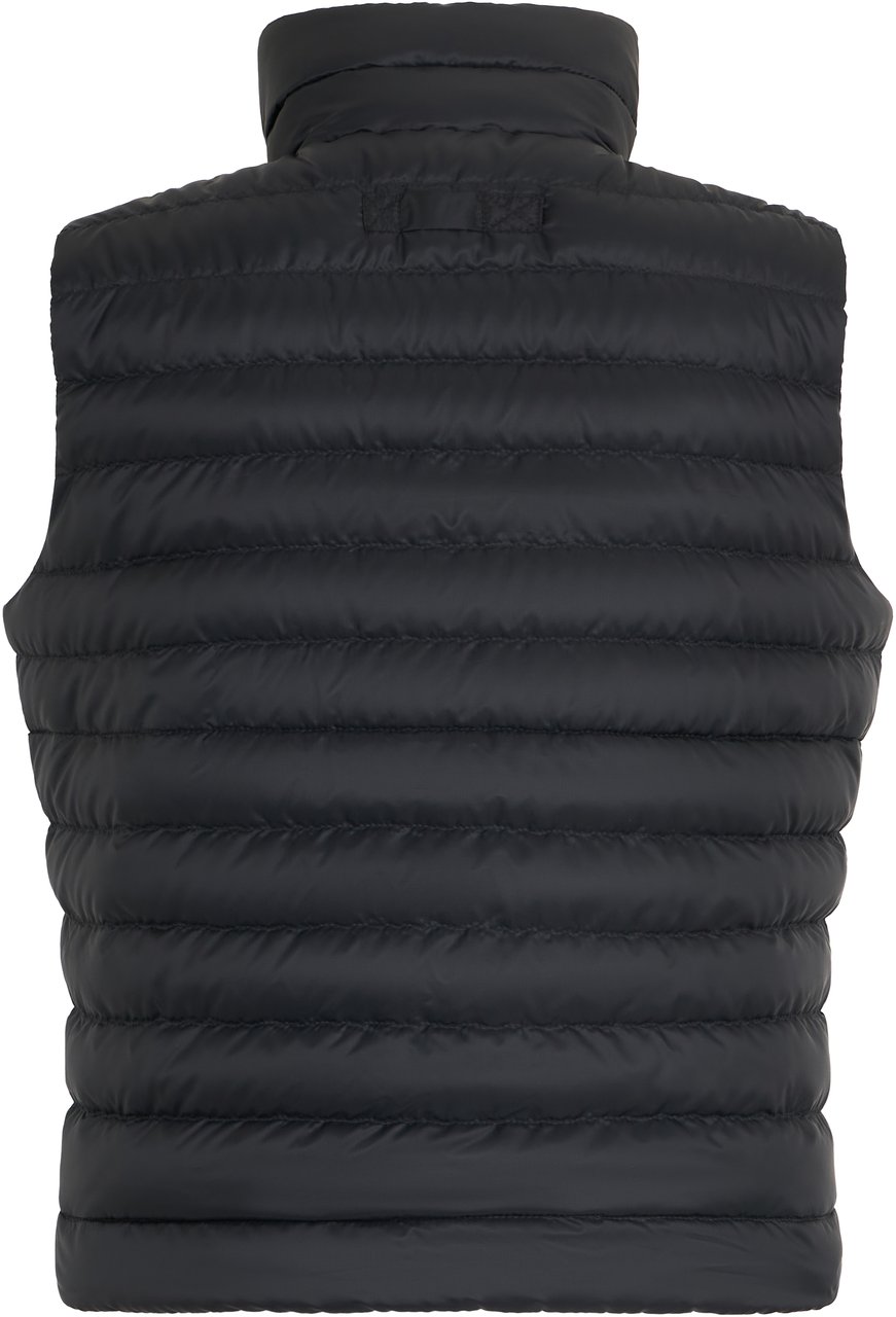 Canada Goose Padded vest with high collar Zwart