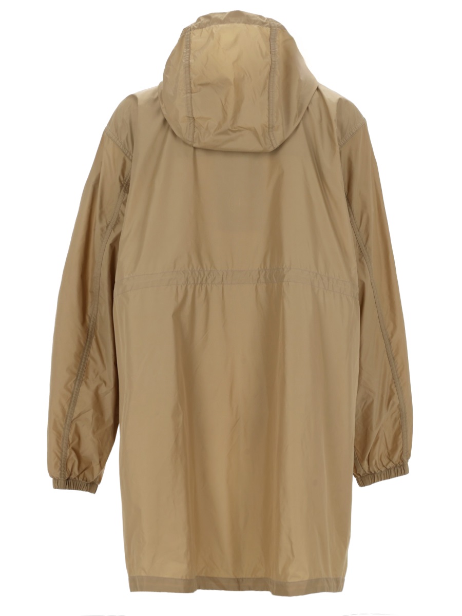 Canada Goose Polyamide Matte Gathered Waist Jacket Neutraal