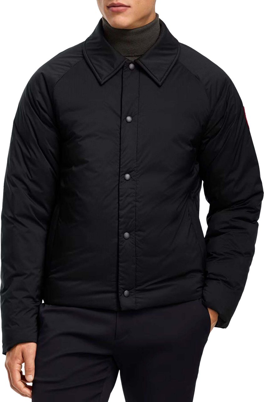 Canada Goose Heren Lodge Coach Jacket Zwart Zwart
