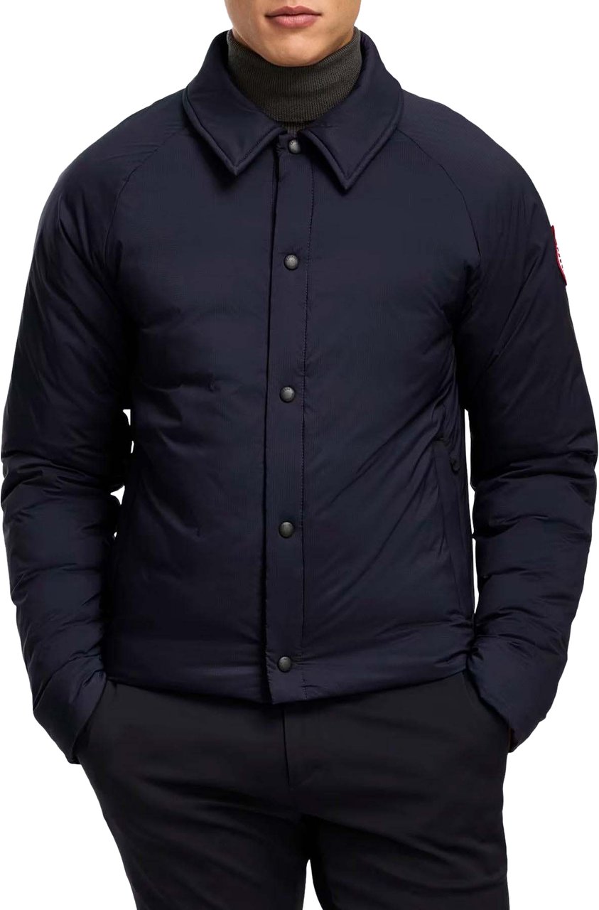 Canada Goose Heren Lodge Coach Jacket Blauw