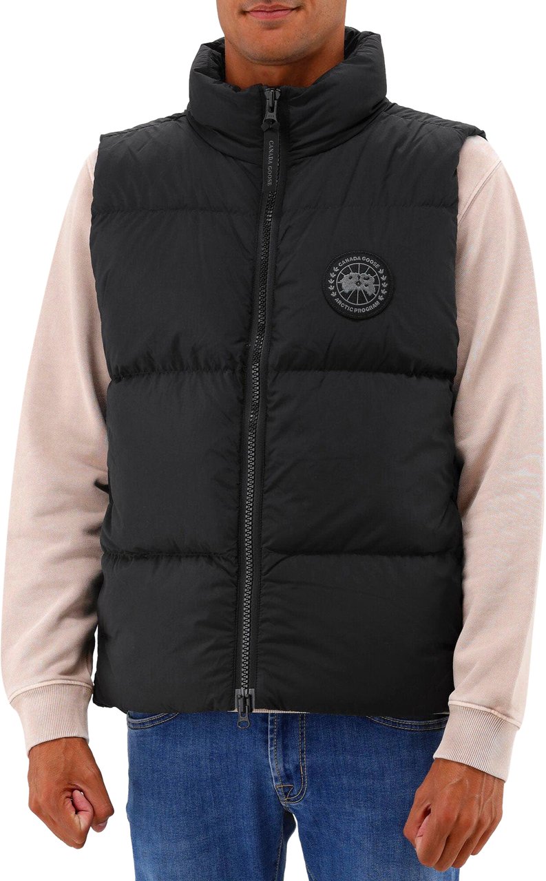 Canada Goose Canada Goose Bodywarmer Zwart Lawrence Puffer Black Label Zwart