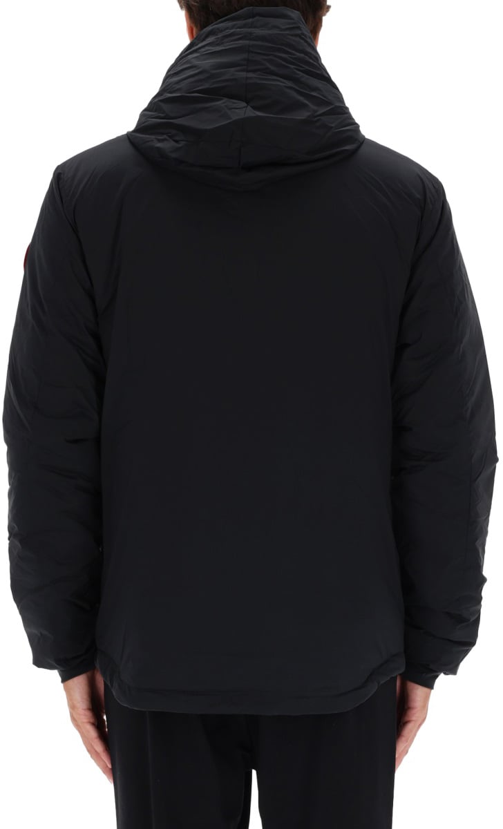 Canada Goose LODGE" JACKET WITH HOOD Zwart