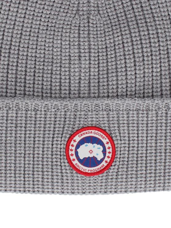 Canada Goose Arctic Disc Rib Toque Grey Grijs