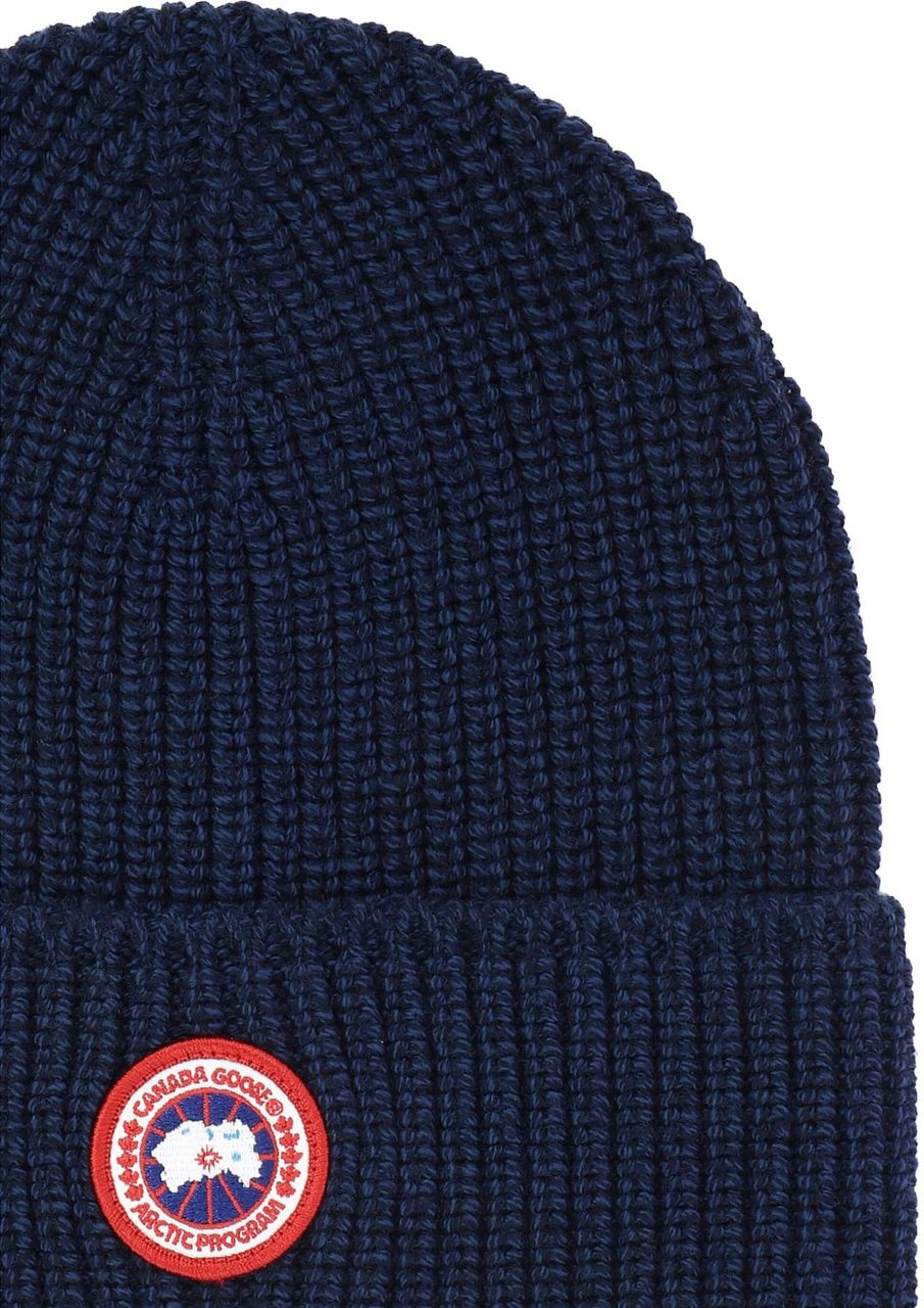 Canada Goose Hats Blue Blauw