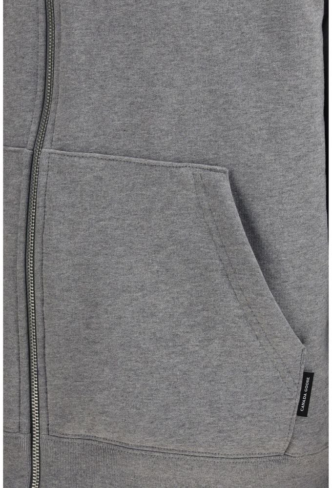 Canada Goose Gray Cotton Sweatshirt Grijs