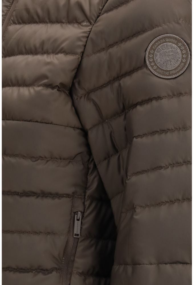 Canada Goose Brown Recycled Polyester Full-Length Jacket Bruin