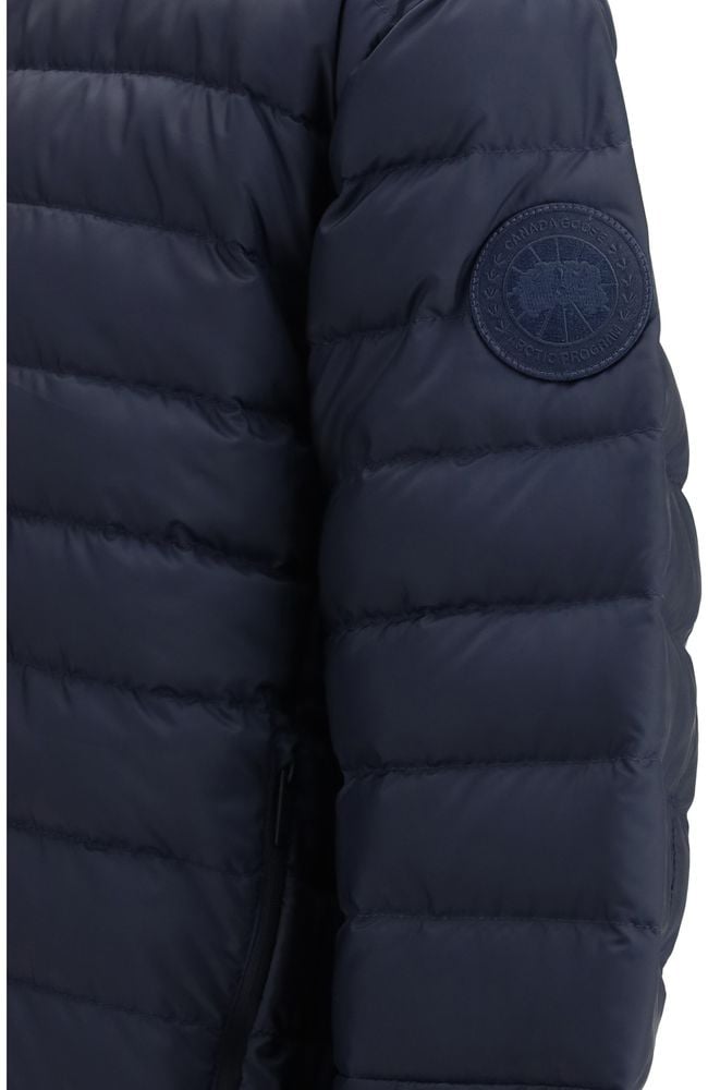 Canada Goose Blue Recycled Polyester Shell Jacket Blauw