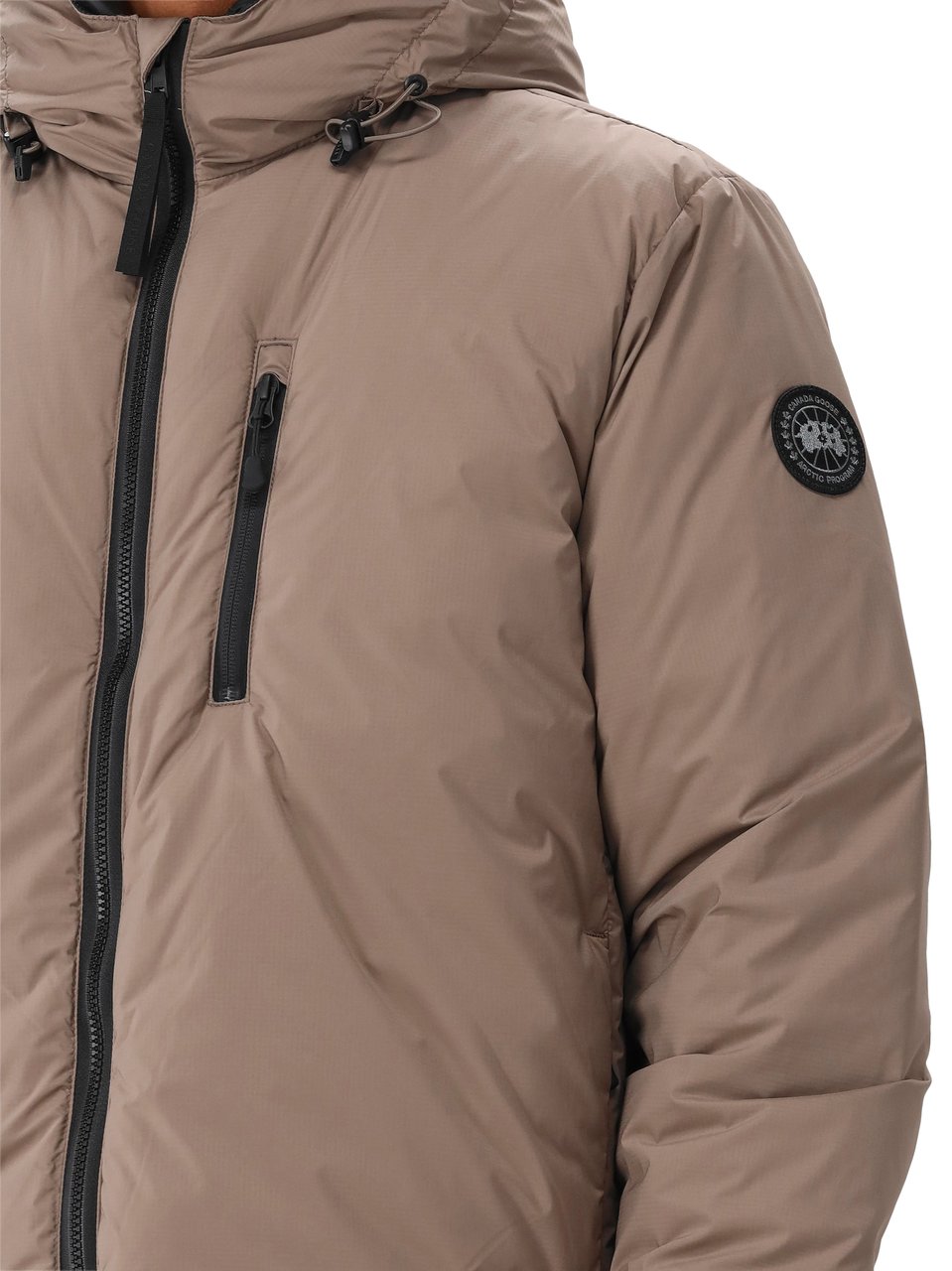 Canada Goose Canada Goose Jas Lodge Hoody R Black Disc Bruin Bruin