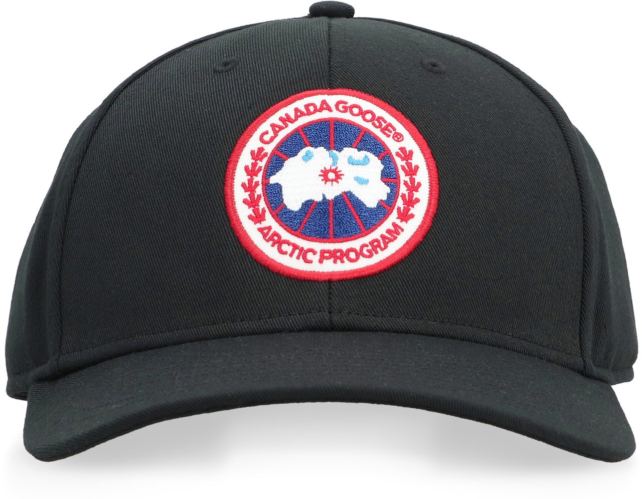 Canada Goose Arctic Disc Logo baseball cap Zwart