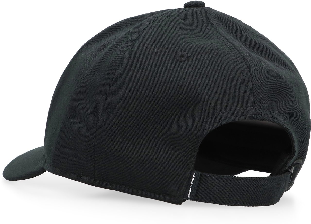 Canada Goose Arctic Disc Logo baseball cap Zwart