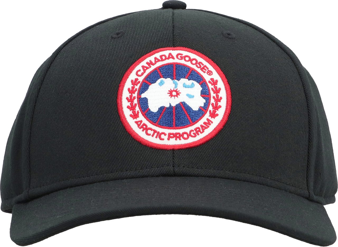 Canada Goose Arctic Disc Logo baseball cap Zwart
