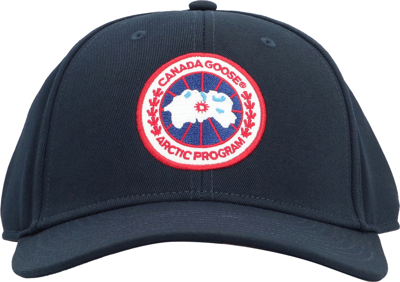 Canada Goose Arctic Disc Logo baseball cap Blauw
