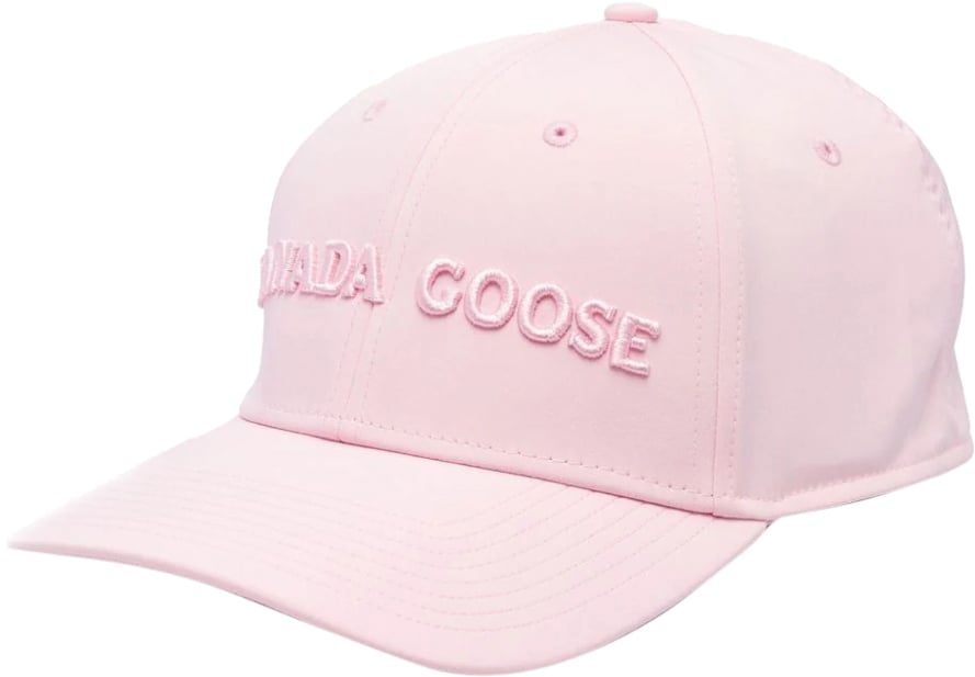 Canada Goose Technical Twill Embroidered Logo Baseball Cap Roze