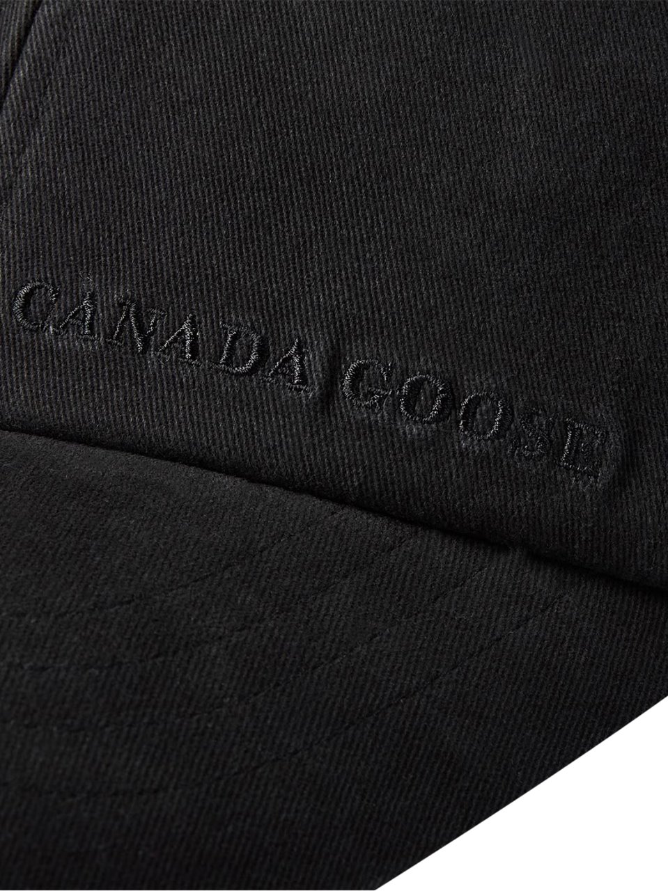 Canada Goose Weekend Logo Baseball Cap Zwart