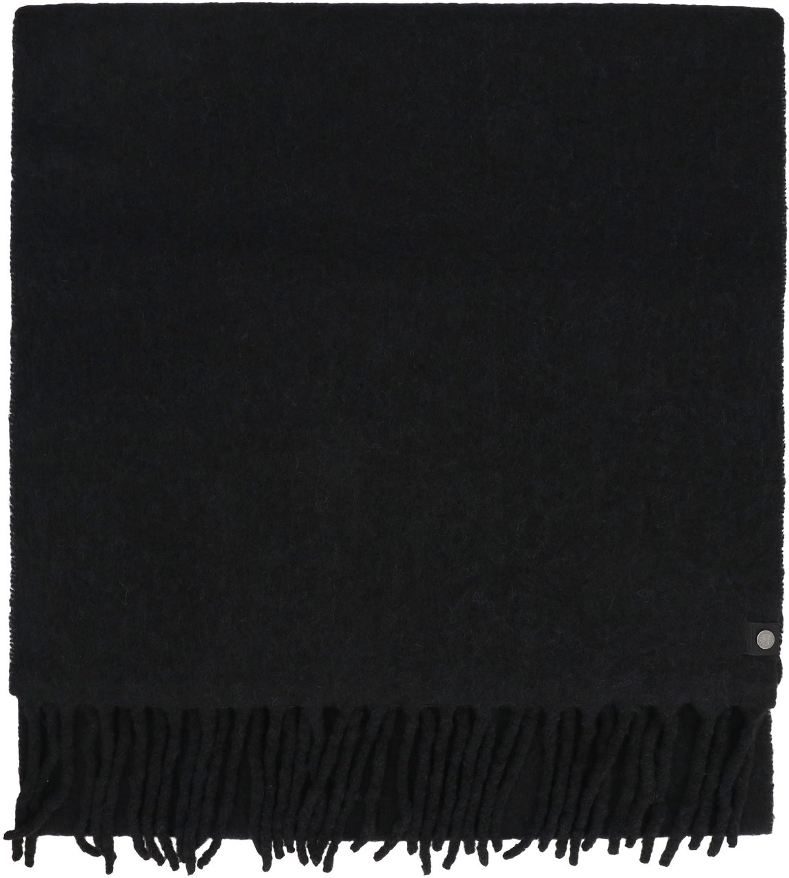 Canada Goose Knitted wool scarf Zwart