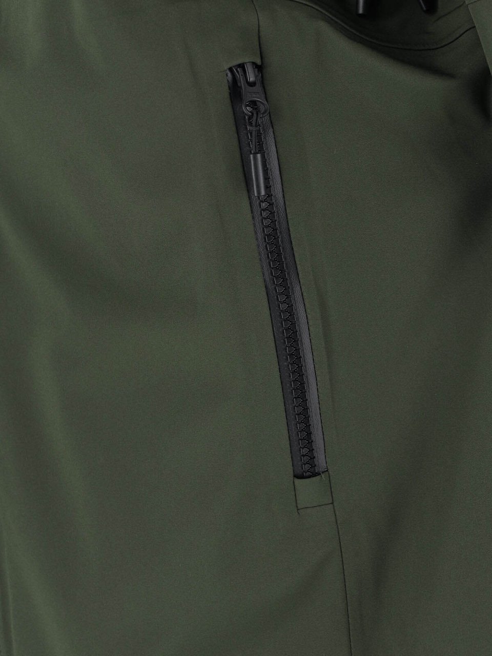 Canada Goose Olive Green Minimalist Jacket with Adjustable Cuffs Groen