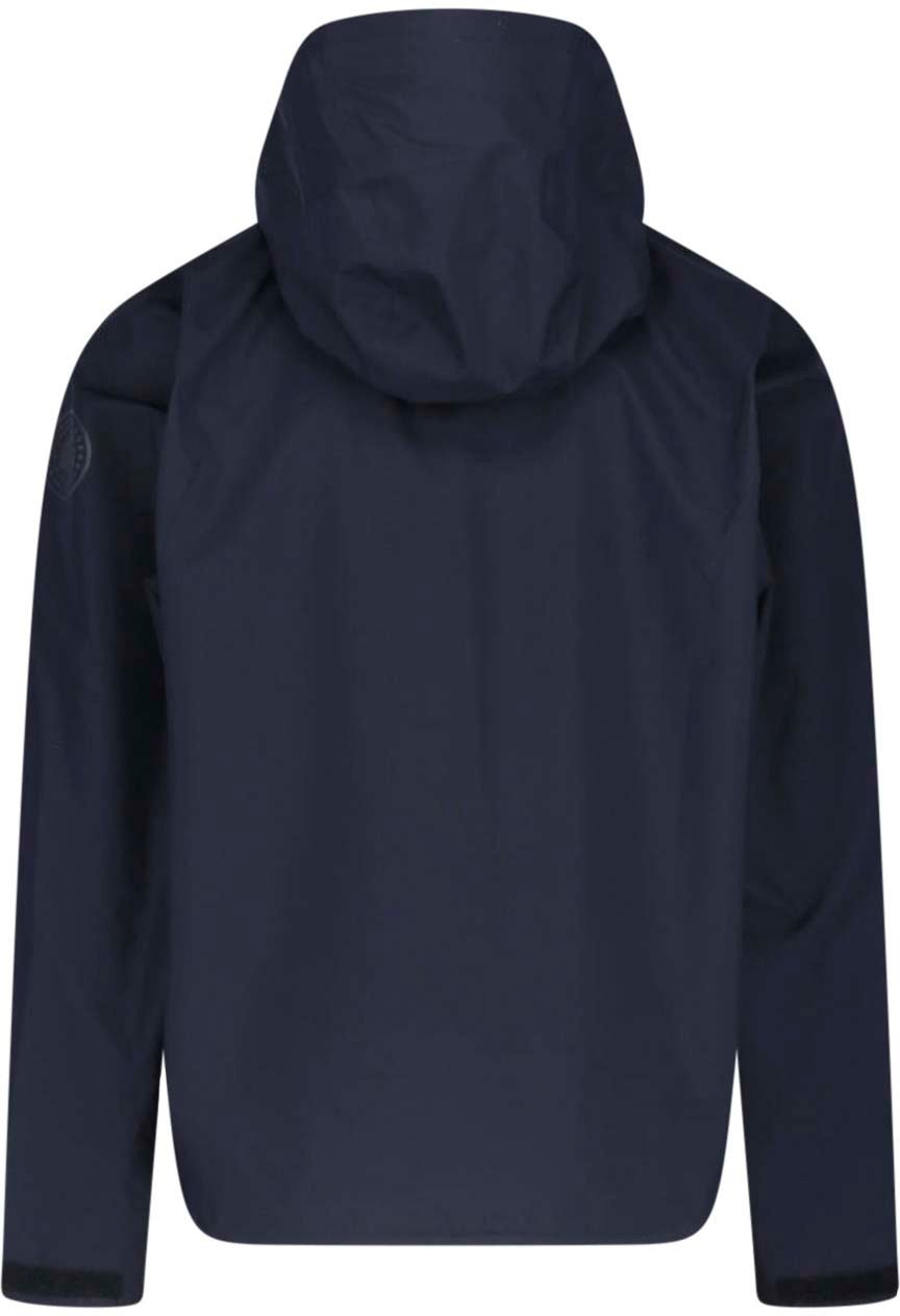 Canada Goose Black Horizon Waterproof Recycled Rain Jacket Zwart