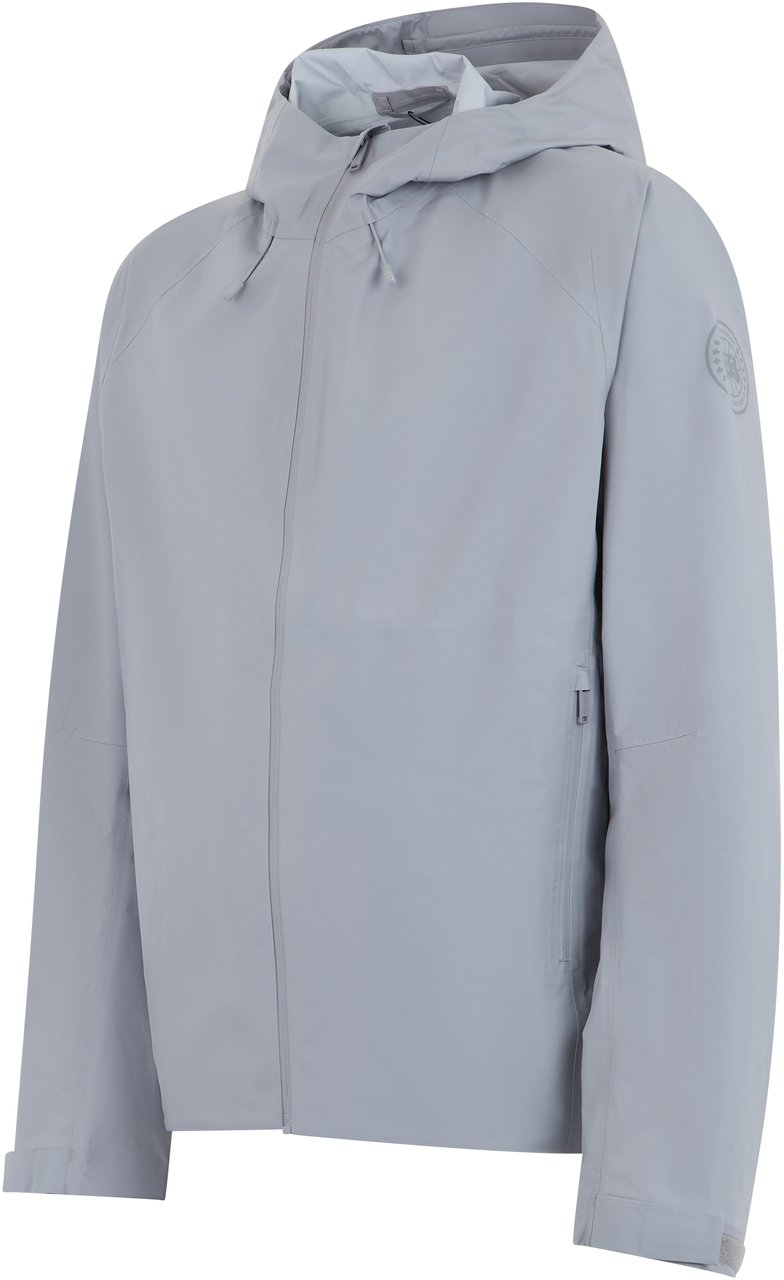 Canada Goose Rain jacket with hood Lichtgrijs