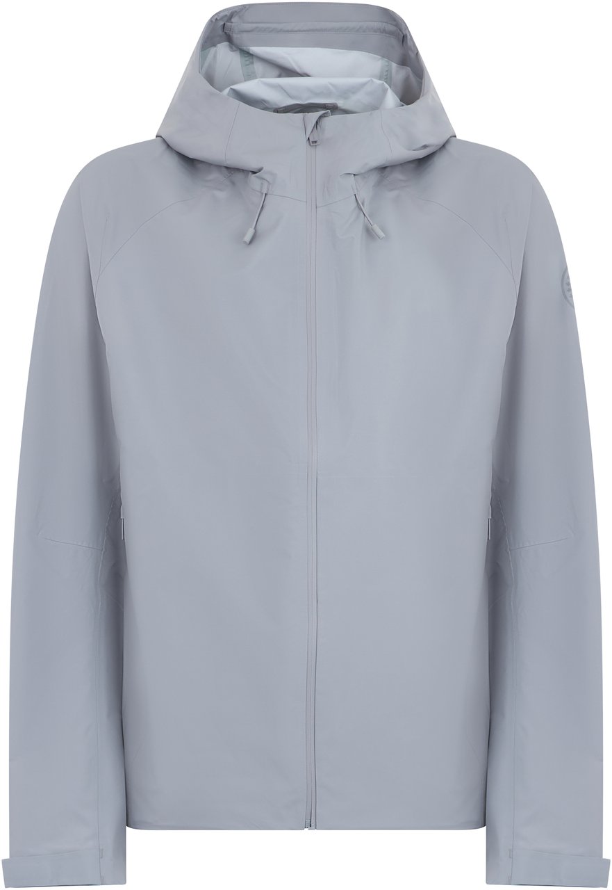 Canada Goose Rain jacket with hood Lichtgrijs