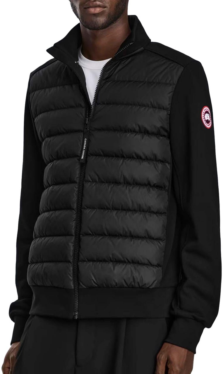 Canada Goose Heren Hybridge Huron Full-Zip Jacket Zwart