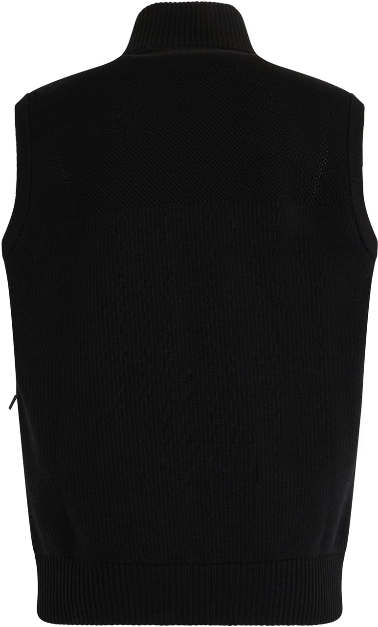 Canada Goose Padded gilet with mesh inserts Zwart