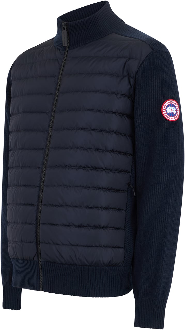Canada Goose Wool jacket with padded inserts Blauw