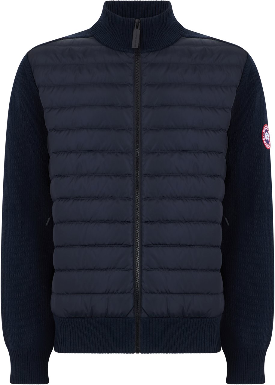 Canada Goose Wool jacket with padded inserts Blauw