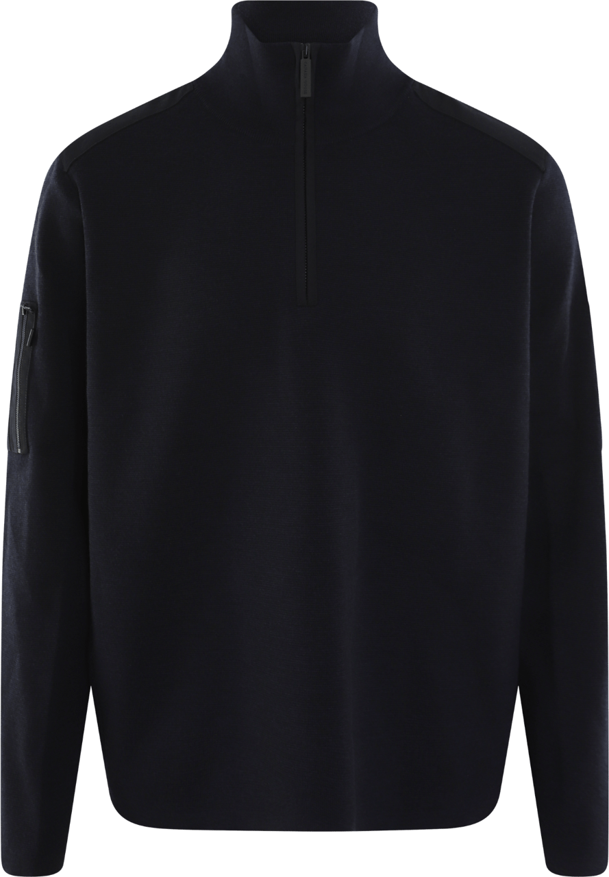 Canada Goose Heren Stormont HalfZip Sweater Blauw Blauw