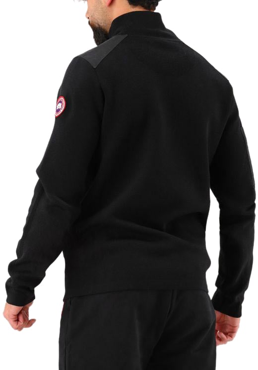 Canada Goose Canada Goose Gebreide Trui Zwart 1/4 Zip Zwart