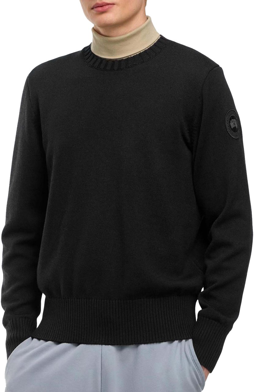 Canada Goose Heren Rosseau Crewneck Zwart
