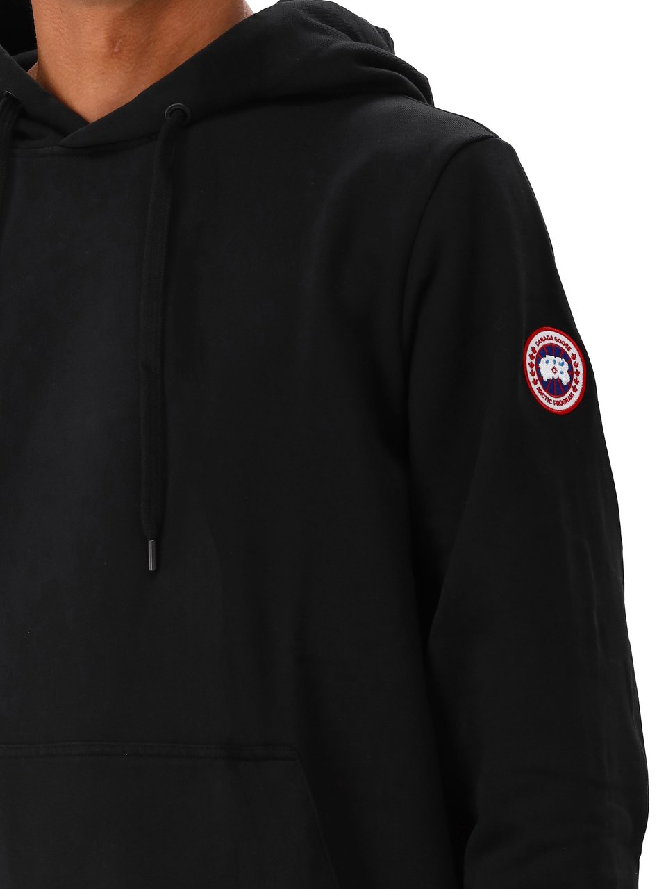 Canada Goose Canada Goose Hoodie Zwart Huron Zwart