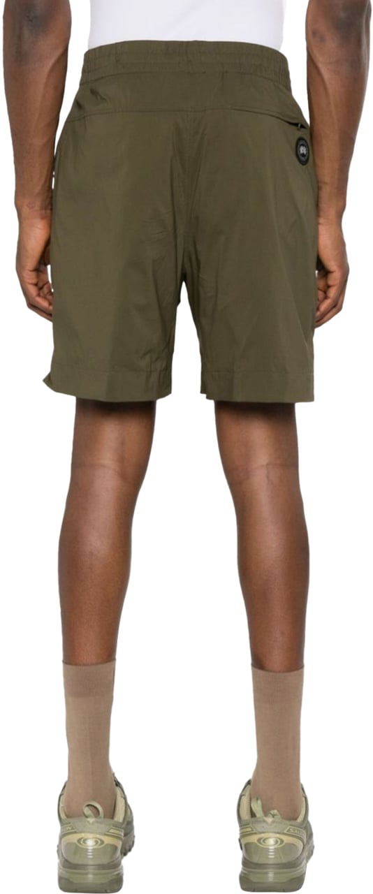 Canada Goose Killarney Logo Patch Shorts Groen
