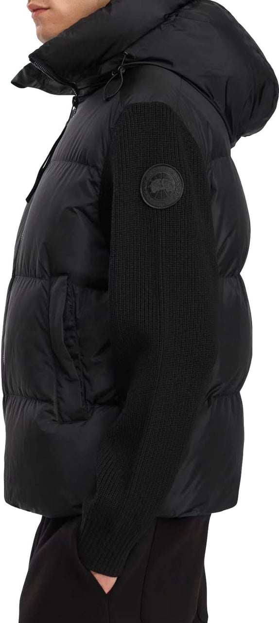 Canada Goose Heren Hybridge Grove Knit Hoody Zwart