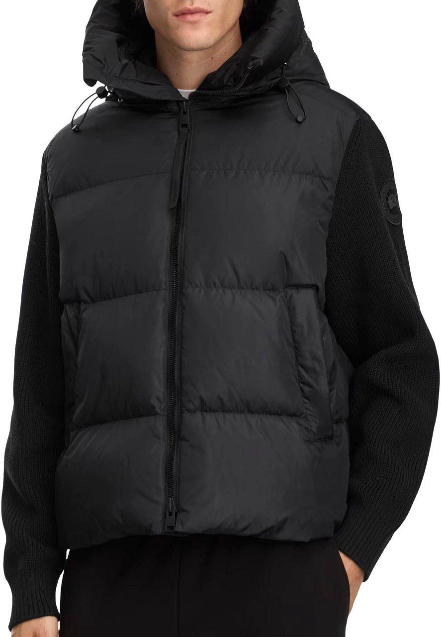 Canada Goose Heren Hybridge Grove Knit Hoody Zwart