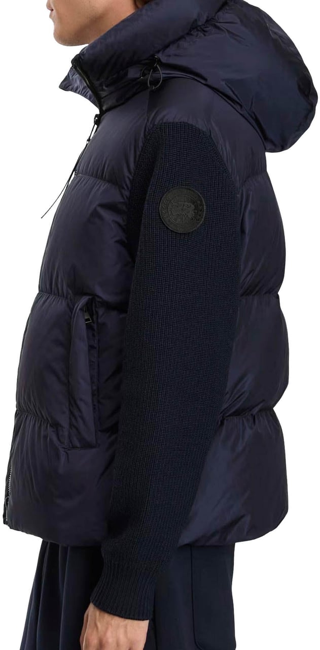 Canada Goose Heren Hybridge Grove Knit Hoody Blauw
